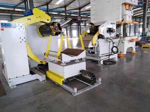 معايرة آلية HAIWEI PLC 3 1 نظام تغذية مستقيم Uncoiler لماكينة استقامة المعادن السميكة من HAIWEI - Product Image 3