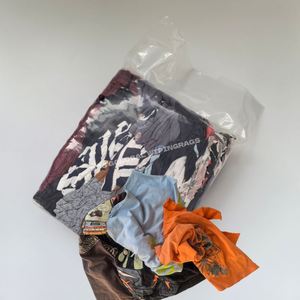 Paños de Limpieza Industriales de Algodón, Paños de Limpieza Industriales de Colores Mezclados, Camisetas de Limpieza - Product Image 1