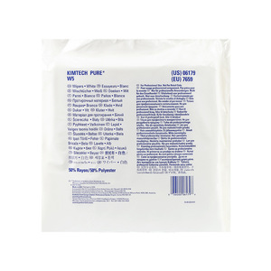 Paño de Limpieza para Laboratorio Kimberly-Clark W5, 9x9 Pulgadas, Capa Única, Antiestático, Libre de Polvo, Tela de Polipropileno Fundido - Product Image 3