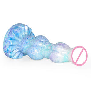 FAAK <strong>Large</strong> Knot Dog <strong>Horse</strong> <strong>Dildo</strong> With Sucker Big Dong Colorful Anal Plug Fantasy Animal Penis Silicone Sex Toys for Women - Product Image 5