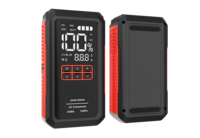 Démarreur de voiture avec compresseur d'air 2000A de pointe, gonflage rapide 22 cylindres, batterie externe 8000mAh