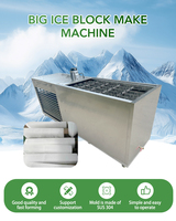 Machine à glace en blocs de grande capacité, équipement industriel pour la fabrication de briques de glace