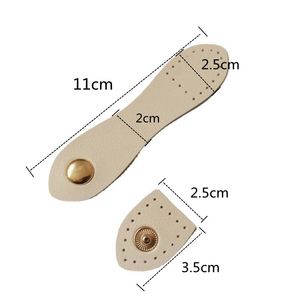 Boucles à pression en cuir, fermeture à bouton-pression, fermetures à coudre en cuir pour la fabrication de portefeuilles, fournitures de bricolage - Product Image 2