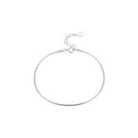 Bracelet en os de serpent très fin en argent sterling 925 Rainbowking pour femme Ins Cold Wind Niche Design Stacked Wear Vein Chain Bracelet