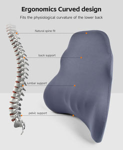 Oreiller en mousse à mémoire de forme lavable de qualité <span class=keywords><strong>alimentaire</strong></span> Fibre chimique de bonne qualité Super Durable Sleeping Cool Black Space OEM - Product Image 5