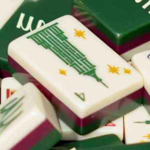 <span class=keywords><strong>Jeu</strong></span> de Mahjong Américain Personnalisé Grands Immeubles de New York, 160 Tuiles Acryliques, Coffret Cadeau de Luxe Thème Cocktail Martini de la Ville de New York - Product Image 3