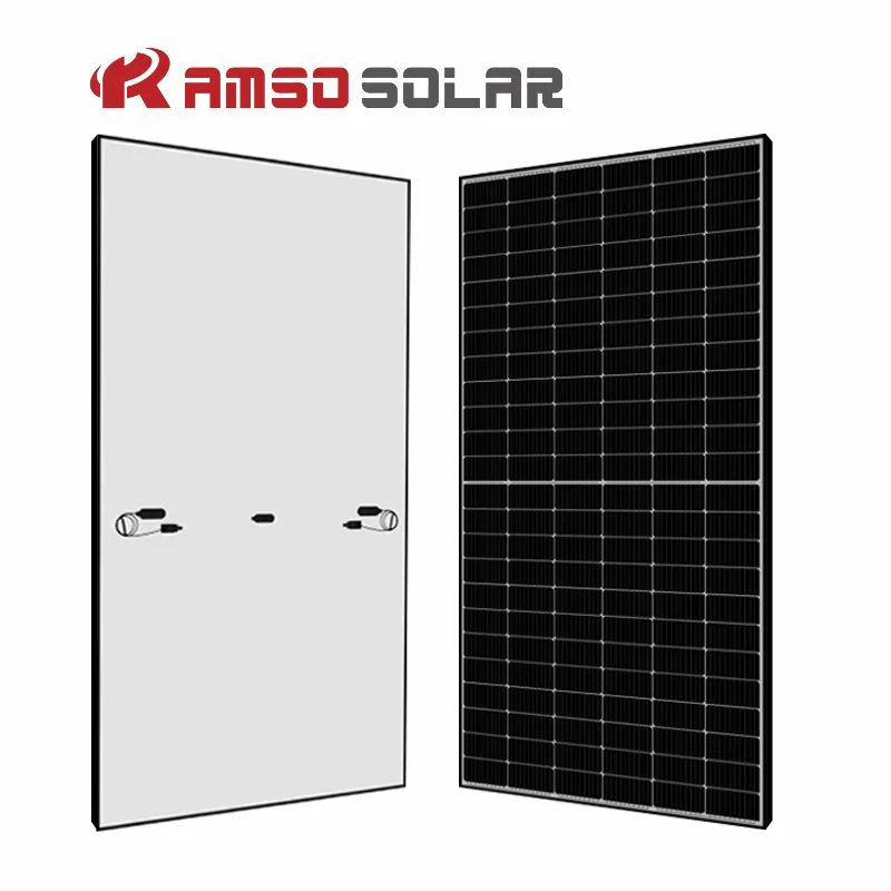Renewable energy 600/610/620/630/640/650/660W monocrystalline solar panel with 144 cells solar cell for sale