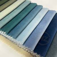 2023 nouveau Design pologne velours rideau et canapé velours tissu Mosha velours