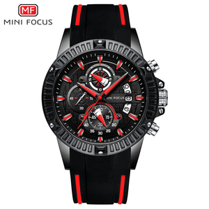 MINI FOCUS MF0244G orologio da uomo di marca di moda impermeabile orologio sportivo da uomo orologi da polso al quarzo Relogio Masculino - Product Image 3