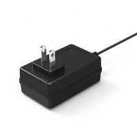 Alimentation électrique CC 24W 12.6V 2A de Chine, adaptateur secteur en matériau PC avec prise EU/US/UK/AU