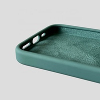 Funda de Silicona con Logotipo Personalizado, Funda Protectora de TPU a Prueba de Golpes para Móvil, Fundas de Silicona Líquida para iPhone 15 14 13 12 11 Pro Max