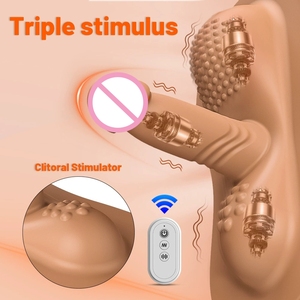 Vibrador Anal de Doble Motor con Control Remoto y Cojín de Asiento con Funciones de Juguete Sexual - Product Image 3