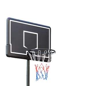 屋外カスタムバックボード調節可能なバスケットボールゴールバスケットボールフープスタンド