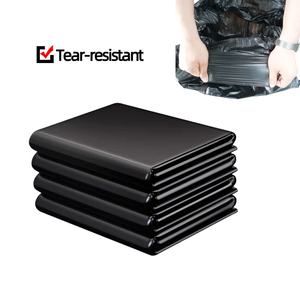 <span class=keywords><strong>Sac</strong></span> à ordures PE noir avec logo personnalisé, super grand emballage pliable de 55 gallons, compacteur de déchets de recyclage en plastique bon marché pour usage domestique - Product Image 2