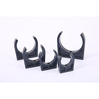 Collier de serrage en PVC de haute qualité pour conduites électriques, attache en U pour tuyaux de 25 mm