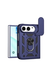 Coque de téléphone 2-en-1 de haute qualité avec support anneau pour iPhone Duo, protection robuste de l'appareil photo, étui de refroidissement design