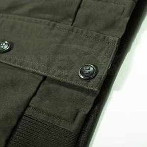 Veste en coton pour homme la plus vendue, style urbain, avec col montant et fermeture éclair, respirante, imperméable et coupe-vent - Product Image 4