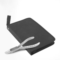 Kit d'outils de réparation de lunettes de qualité supérieure, 16 pièces, comprenant des pinces, des tournevis, des pinces à épiler et un sac, tournevis en métal, taille de voyage