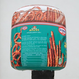 Réplique de conteneur géant gonflable personnalisé de Ancel Sticks & Bretzels - Affichage publicitaire de marque pour les promotions de collations et les événements - Product Image 4