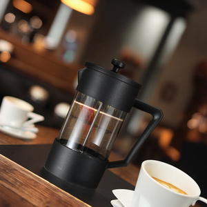 Tại Gói Hiện Đại Thép Không Gỉ 304 Pháp Báo Chí Cà Phê <span class=keywords><strong>Maker</strong></span> Mỹ Phong Cách Trong Suốt Nắp Lọc Cho Trà Pha Truyền - Product Image 1