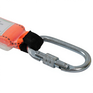 Cintos de Segurança com Corda Elástica, Conexão Rápida, Aço Inoxidável, Poliéster, Linha de Vida Vertical, Resgate, Âncora Não Ajustável, Comprimento Fixo - Product Image 3