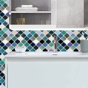 Pegar en azulejos Backsplash <span class=keywords><strong>Cocina</strong></span> Splashback Azulejos Pegar en azulejos <span class=keywords><strong>adhesivos</strong></span> 30,5x30,5mm - Product Image 4