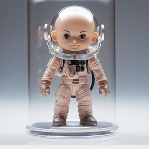 Figura de Astronauta Personalizada de PVC, Figura Coleccionable con Temática de Ciencia Ficción - Product Image 3