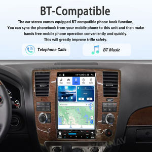 Autoradio Viknav 12,1 pouces à écran tactile pour Infiniti QX56/<span class=keywords><strong>Nissan</strong></span> Armada 2004-2010, mise à niveau CarPlay sans fil, Android Auto, stéréo GPS - Product Image 6