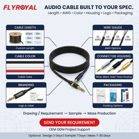 Câble audio stéréo 3,5 mm en PVC, câble vidéo, câble audio mâle-mâle, câble audio auxiliaire pour casque, systèmes audio domestiques, haut-parleurs