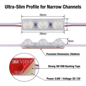 High Efficacy 12V 24V <b>LED</b> Module SMD 2835 50Lm Waterproof Slim <b>LED</b> Modules for 4-10cm Depth Advertising <b>Light</b> Boxes - Product Image 3