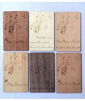 Tarjeta NFC de Madera Personalizada, Tarjeta Inteligente de Madera para Negocios, Chip Integrado de 1K, Resistente al Agua, 13.56 MHz, para Control de Acceso sin Contacto