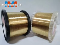 Fil de laiton EDM 0,25 mm pour machine de découpe, bobine noire pour Sodick et usinage par découpe à fil