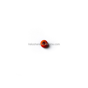 Perles de cyclope en cuivre orange fluorescent de 2,4 mm, têtes de mouches nymphes métalliques, cyclope pour la pêche à la mouche, poids pour la pêche à la carpe, matériaux - Product Image 5