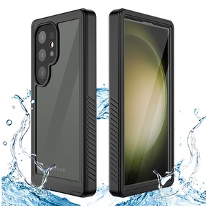 Pour <span class=keywords><strong>Samsung</strong></span> Galaxy S26 S24 S23 S22 S25 Ultra / + / Edge / <span class=keywords><strong>FE</strong></span> A55 Étui de protection intégral étanche pour la plongée sous-marine, la natation et les chocs - Product Image 1