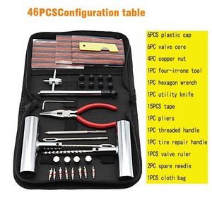 <span class=keywords><strong>Kit</strong></span> <span class=keywords><strong>de</strong></span> reparación <span class=keywords><strong>de</strong></span> neumáticos <span class=keywords><strong>de</strong></span> coche CLATOOL, <span class=keywords><strong>Kit</strong></span> <span class=keywords><strong>de</strong></span> reparación <span class=keywords><strong>de</strong></span> neumáticos, 45 Uds., tapón <span class=keywords><strong>de</strong></span> <span class=keywords><strong>pinchazos</strong></span> sin cámara para coche, piezas <span class=keywords><strong>de</strong></span> automóviles para garaje, reparación <span class=keywords><strong>de</strong></span> <span class=keywords><strong>pinchazos</strong></span> <span class=keywords><strong>de</strong></span> neumáticos - Product Image 5