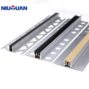 <span class=keywords><strong>Joint</strong></span> <span class=keywords><strong>de</strong></span> <span class=keywords><strong>dilatation</strong></span> en aluminium argenté métallique durable NIUYUAN pour <span class=keywords><strong>carrelage</strong></span> céramique - Product Image 5