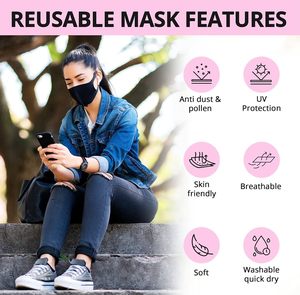 Minimalisme moderne Service OEM Masque de sport personnalisé confortable en soie glacée respirant pour la protection du visage et du cou - Product Image 6