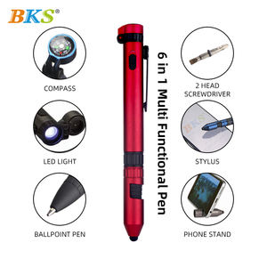Penna a Sfera Multifunzione 6-in-1 con Logo Personalizzato, Corpo in Plastica a Forma di Animale, Strumento Touch Screen Capacitivo, Certificata EN71, Marca <span class=keywords><strong>BKS</strong></span>, 1.0mm - Product Image 6