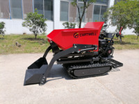 Garden Track Dumper 1 Tonne Small Crawler Dump Minidumper 500KG 1000KG