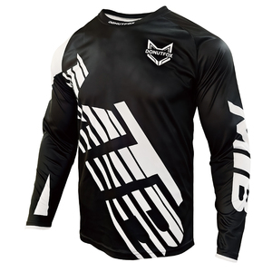 Jersey <span class=keywords><strong>de</strong></span> Ciclismo MTB/DH/MX <span class=keywords><strong>de</strong></span> Manga Larga para Hombre - Camiseta Personalizada DONUTFOX con <span class=keywords><strong>Escudo</strong></span> <span class=keywords><strong>de</strong></span> México (OBM/ODM) Águila Dorada - Product Image 6