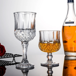 Rétro Diamant Forme Cristal Clair Verrerie Flûtes Gobelets Verres À Vin Blanc Verre À Vin Tasse pour Vin Rouge Champagne Brandy Shot - Product Image 5