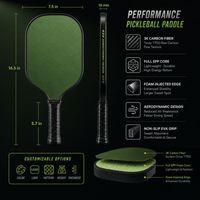 Amortisseur en silicone robuste de qualité professionnelle pour raquette de pickleball, surface à haute granulométrie, qualité supérieure, 16 mm