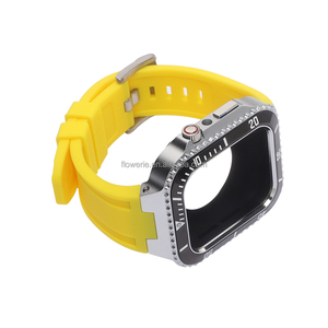 <span class=keywords><strong>Coque</strong></span> étanche en silicone souple pour <span class=keywords><strong>apple</strong></span> <span class=keywords><strong>watch</strong></span>, série 7 <span class=keywords><strong>6</strong></span> 5 4 3 2 1 SE <span class=keywords><strong>40</strong></span> 41 42 44 45mm, couverture complète - Product Image 6