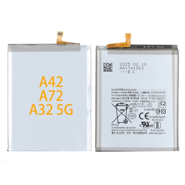 Wholesale Cell Phone Battery Replacement for A42 A72 A32 5G A426 A725F A326 5000mAh EB-BA426ABY in Stock Original 1:1 AAA+