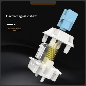Irok nd63 siêu 61 phím từ trụ<span class=keywords><strong>c</strong></span> RGB <span class=keywords><strong>c</strong></span>ơ khí chơi game hot-swappable USB-<span class=keywords><strong>C</strong></span> lập trình 0 Dead Zone 8000Hz bỏ phiếu tỷ lệ - Product Image 4
