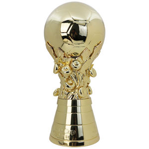 Trophée de football en métal doré surdimensionné de 60cm personnalisé pour les championnats nationaux des jeunes Récompenses et cadeaux de style coupe antique - Product Image 4