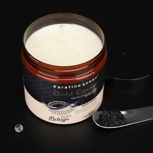 Huile capillaire au caviar noir et or 100 ml, formule 2-en-1 sans silicone, traitement nourrissant bio, best-seller - Product Image 6
