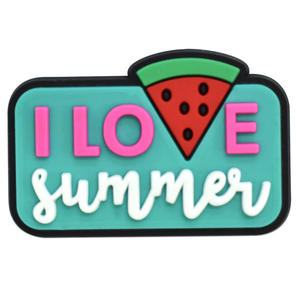 Caverneux été jardin bricolage chaussures avec fleur boucle décorative PVC caoutchouc souple et Silicone bijoux inspiré - Product Image 5