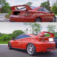 Pour Toyota Celica de septième génération (2000-2005) : Diffuseur de spoiler en fibre de carbone, kit carrosserie et spoiler de coffre
