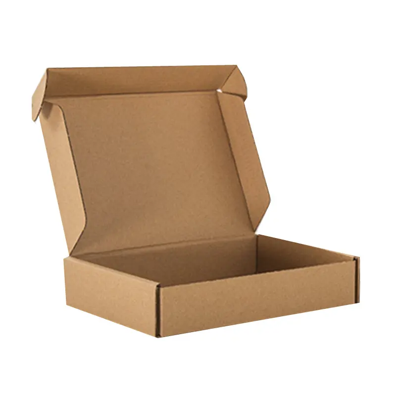 Nokta toptan üç kat oluklu kağıt uçak kutusu takı ambalaj pizza kutusu